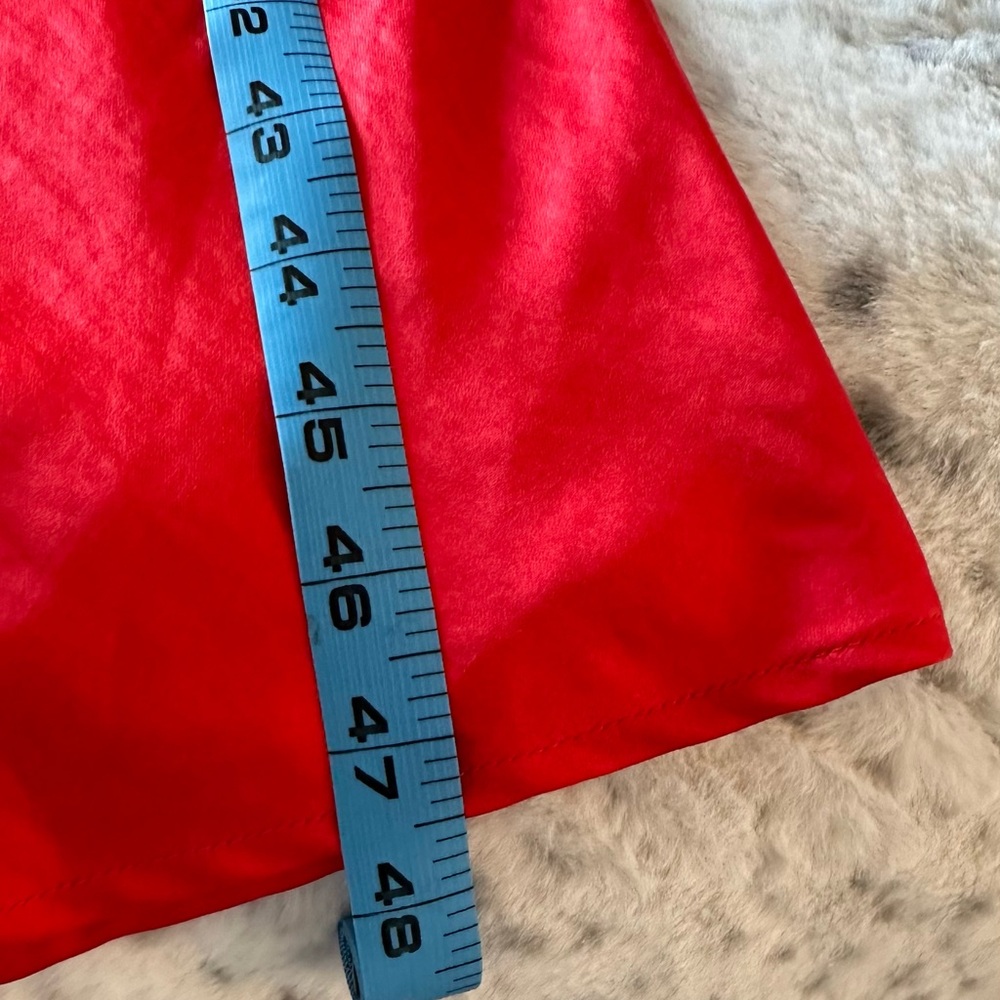NWT Oak & Fort Red Satin Bias Cut Midi Dress XS - Picture 16 of 16